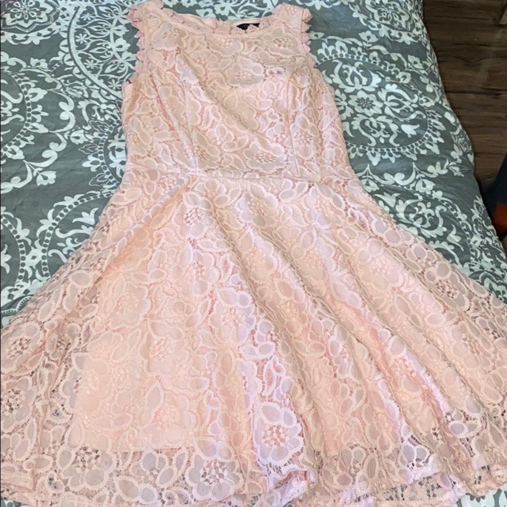 Pink dress